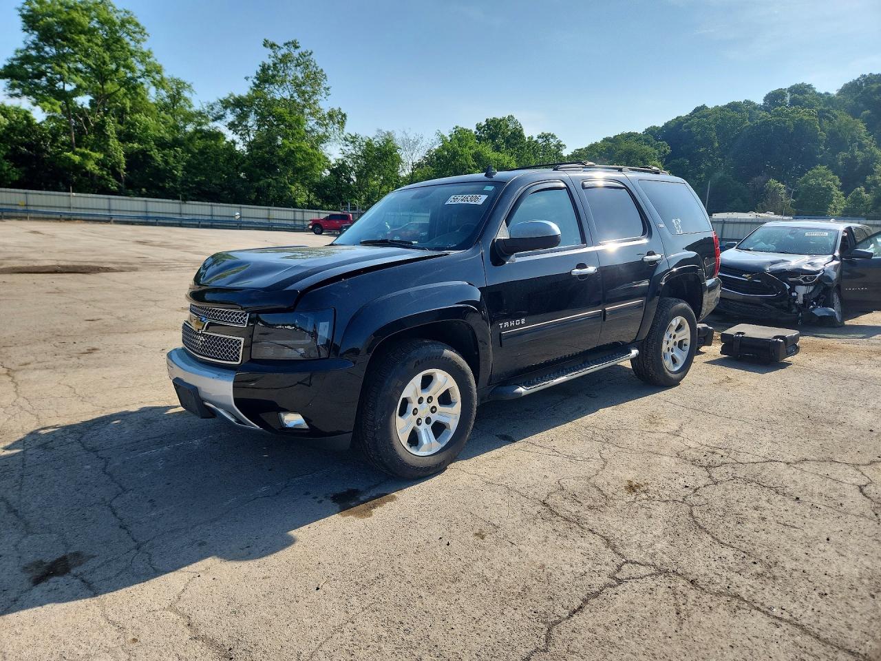 2013 Chevrolet Tahoe K1500 Lt Black vin: 1GNSKBE07DR358566