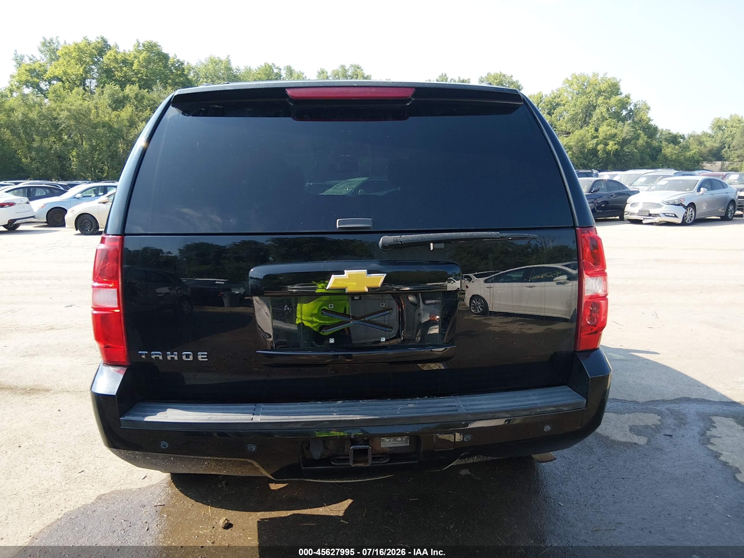 2014 Chevrolet Tahoe Lt Черный vin: 1GNSKBE07ER246464
