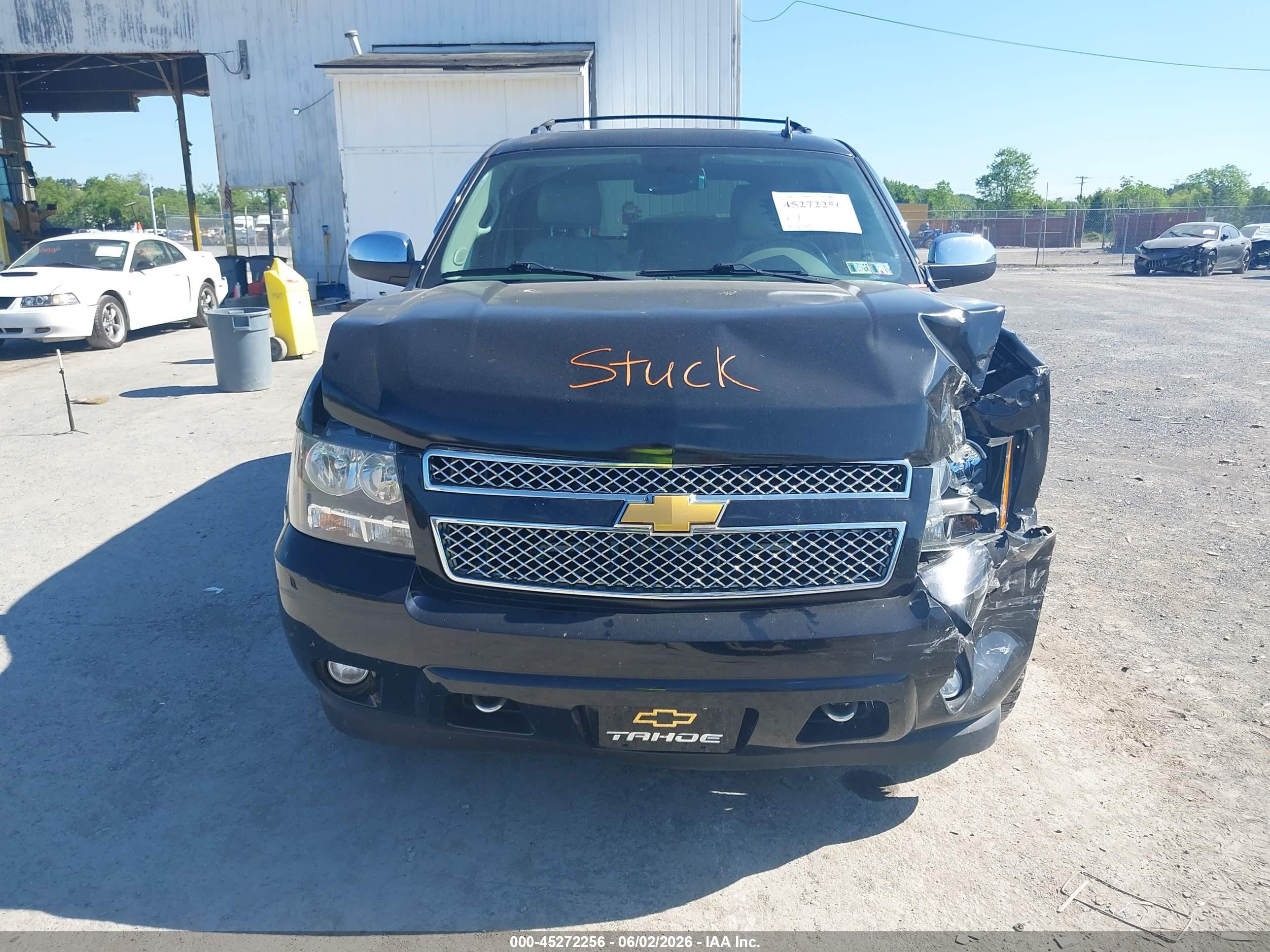 2014 Chevrolet Tahoe Lt Черный vin: 1GNSKBE08ER229057