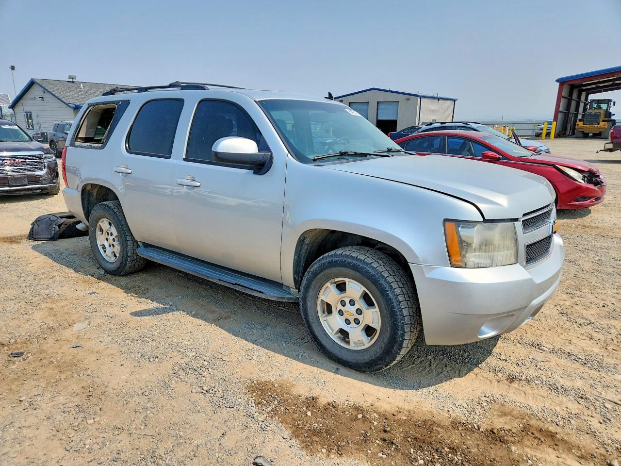 2012 Chevrolet Tahoe K1500 Lt Silver vin: 1GNSKBE0XCR105417