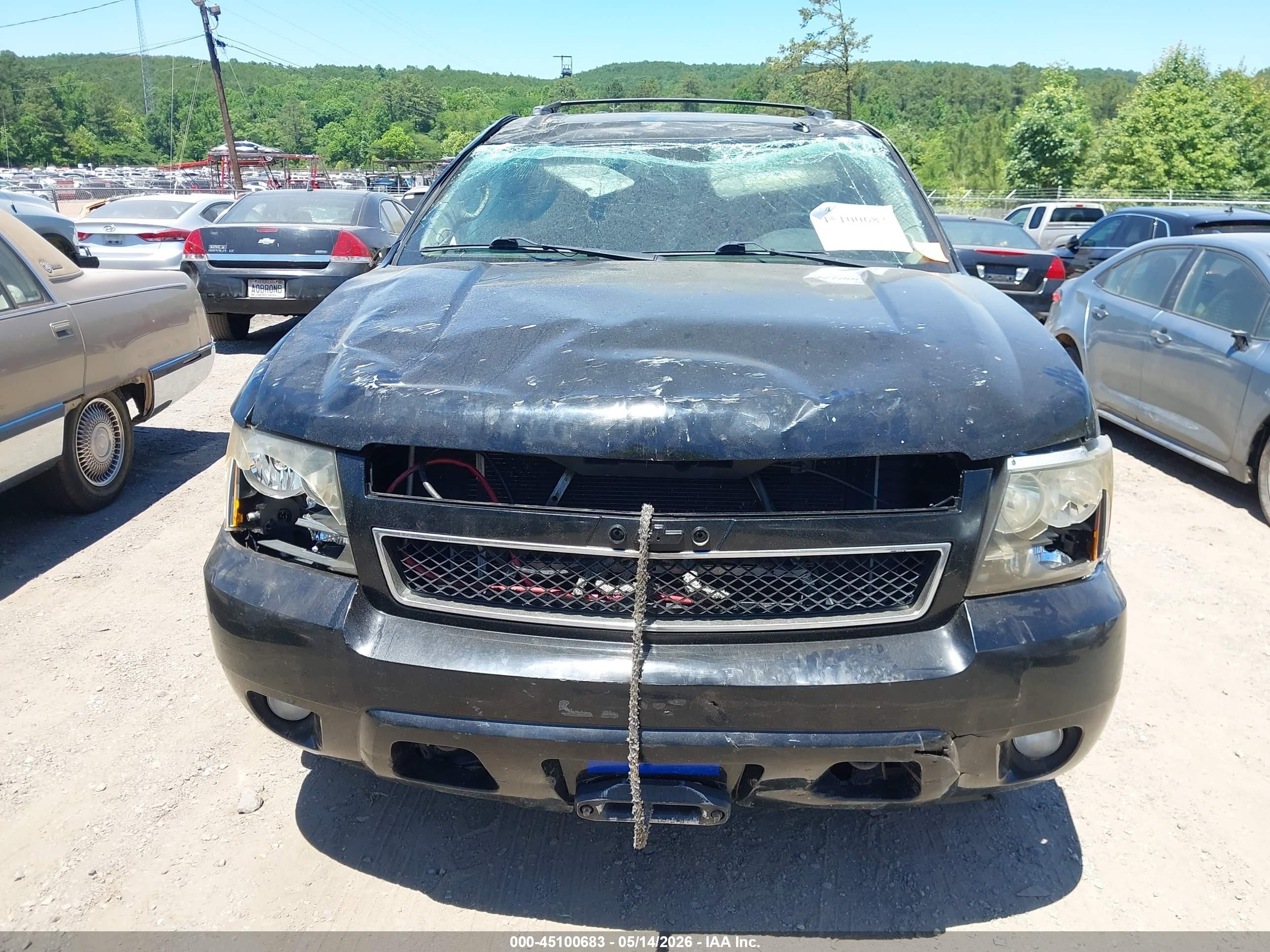 2013 Chevrolet Tahoe Lt Черный vin: 1GNSKBE0XDR290554
