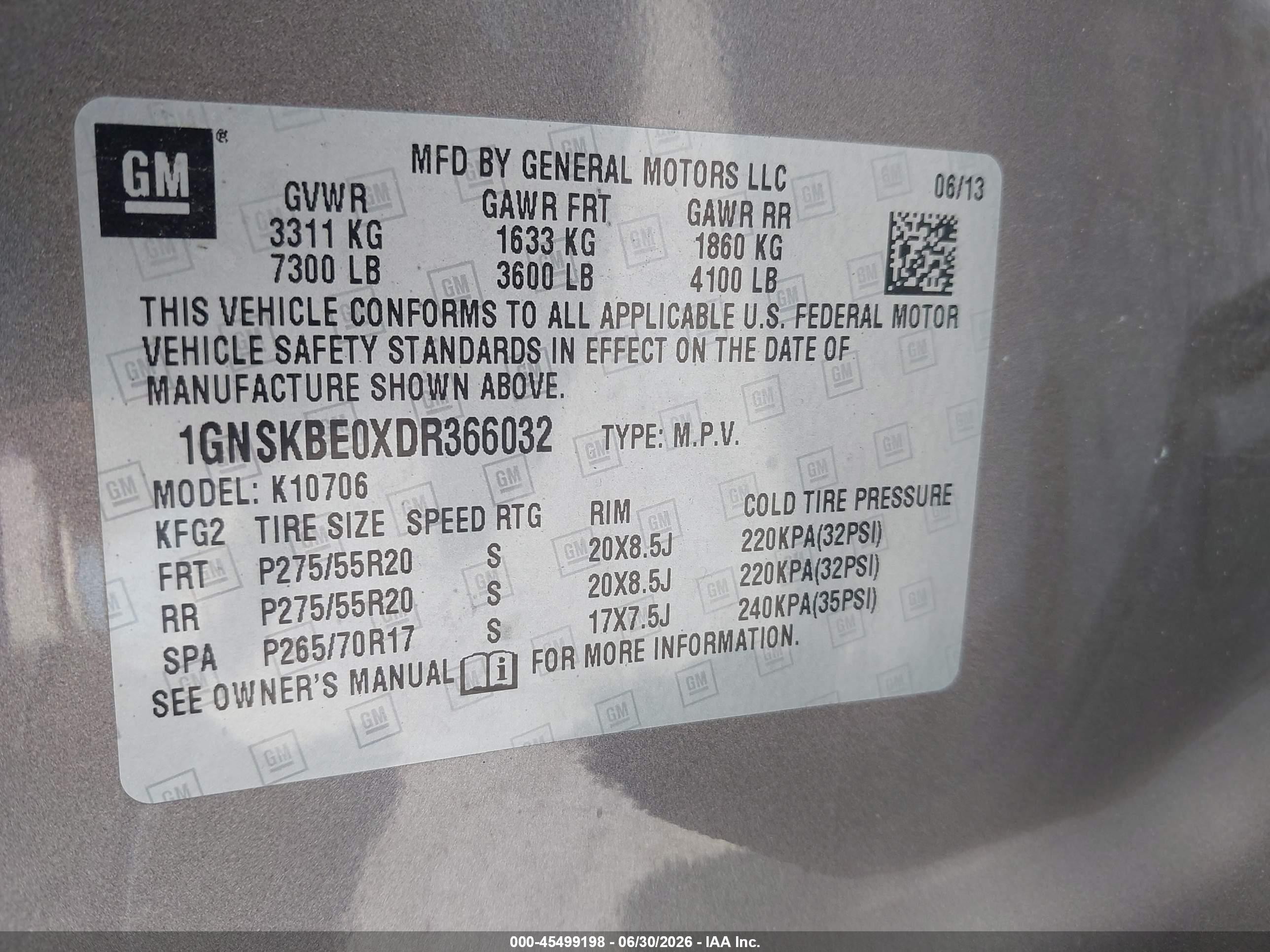 2013 Chevrolet Tahoe Lt Gray vin: 1GNSKBE0XDR366032