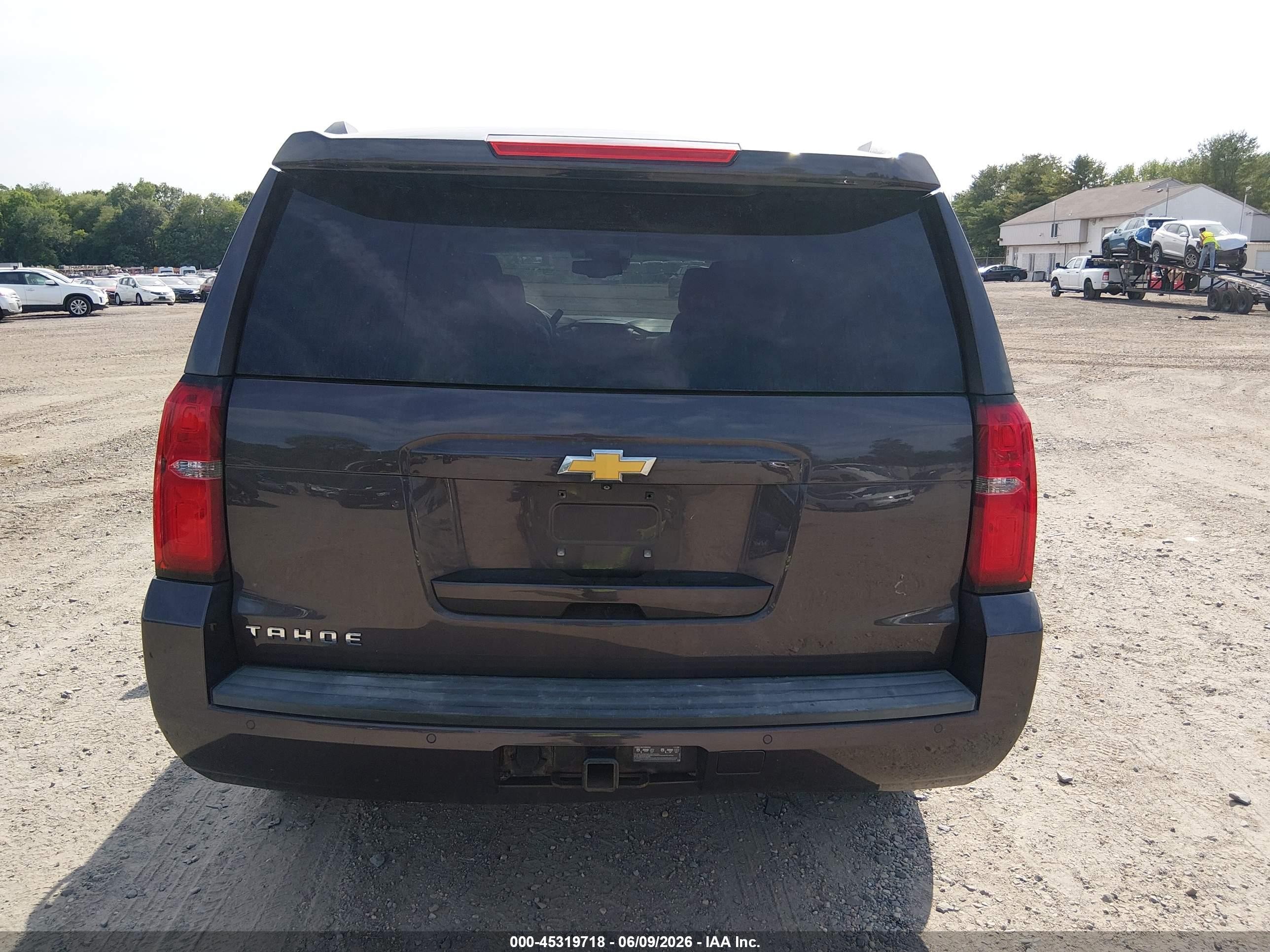 2015 Chevrolet Tahoe Lt Maroon vin: 1GNSKBKC0FR147615