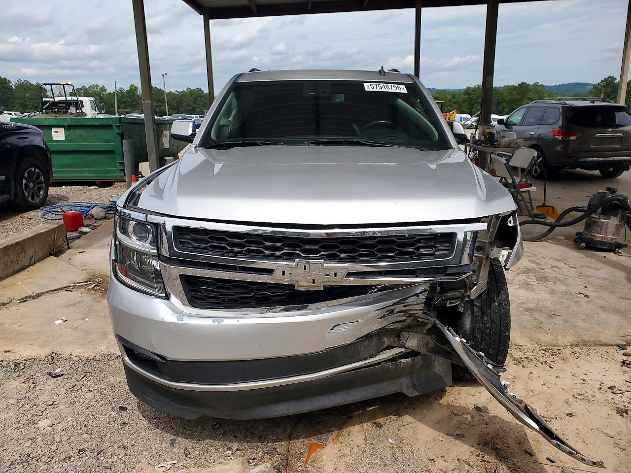 2015 Chevrolet Tahoe K1500 Lt Silver vin: 1GNSKBKC0FR181666