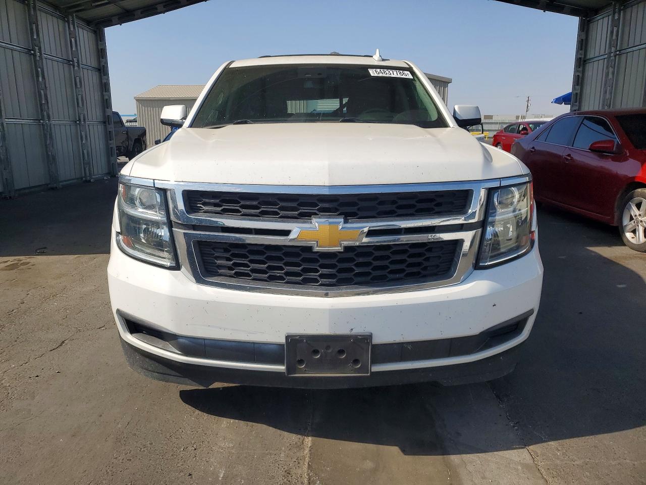 2015 Chevrolet Tahoe K1500 Lt White vin: 1GNSKBKC0FR604861