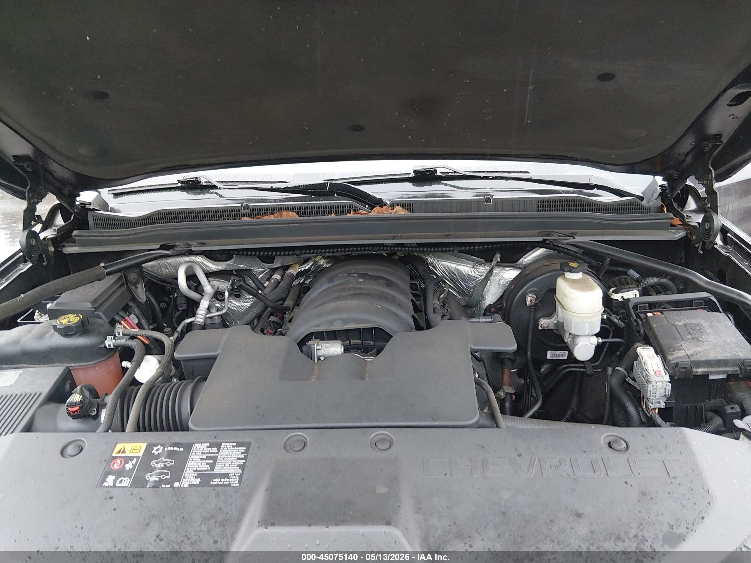 2015 Chevrolet Tahoe Lt Серый vin: 1GNSKBKC0FR629212