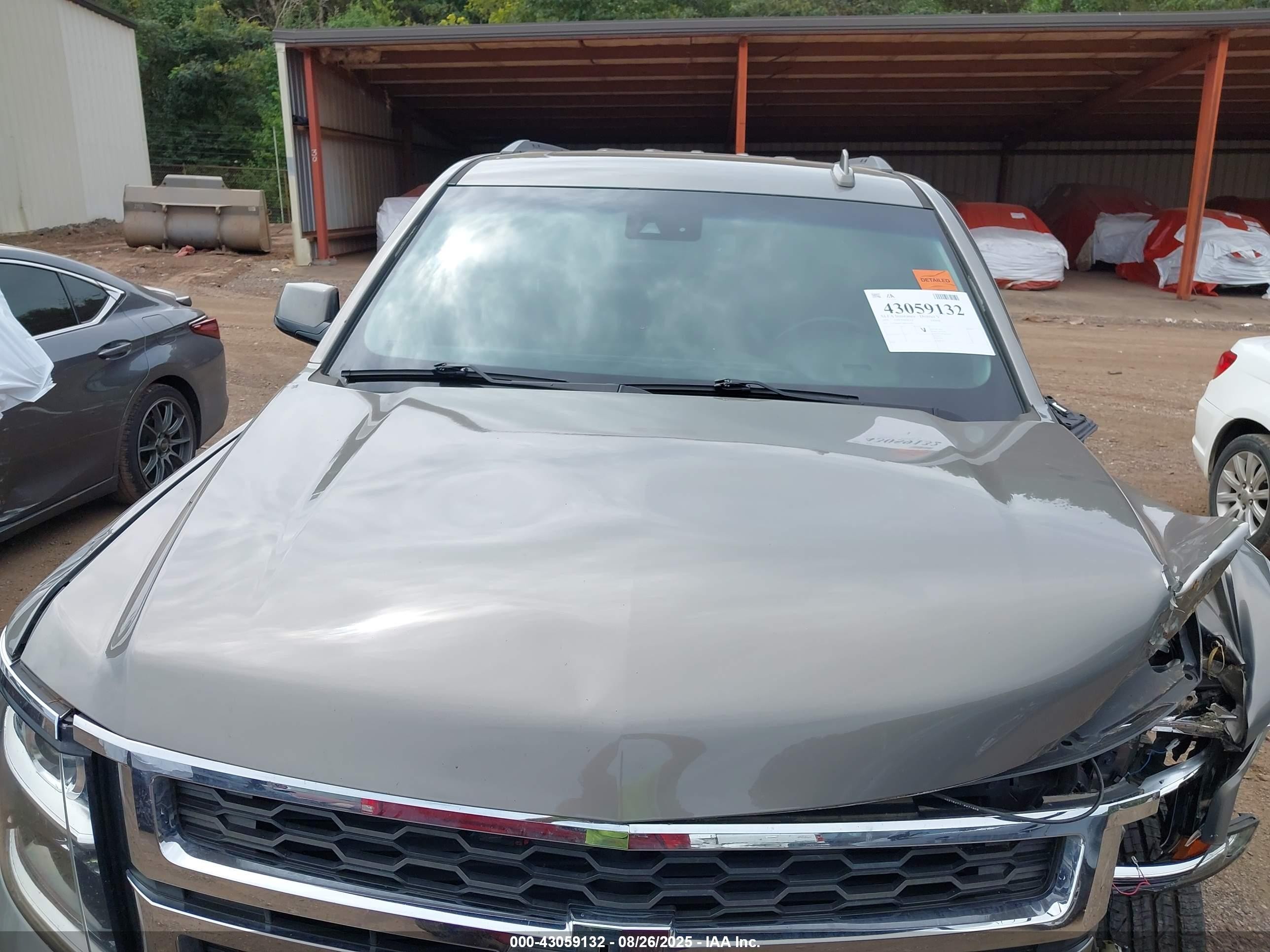 2019 Chevrolet Tahoe Lt Gray vin: 1GNSKBKC0KR167597