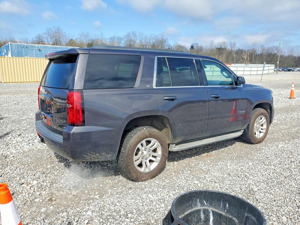 2015 Chevrolet Tahoe K1500 Lt Gray vin: 1GNSKBKC1FR533637