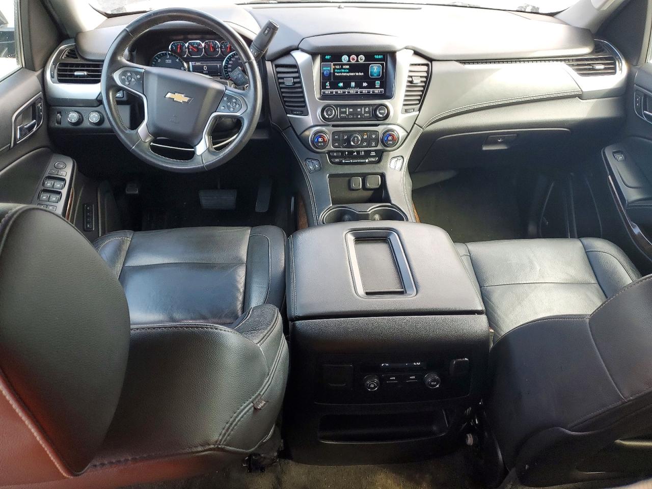 2015 Chevrolet Tahoe K1500 Lt Gray vin: 1GNSKBKC1FR533637