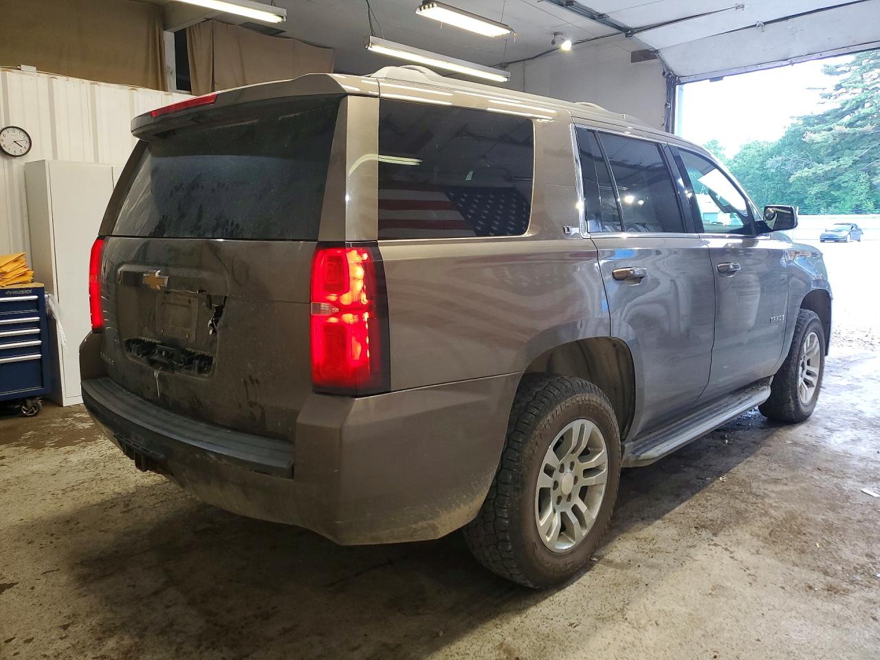 2015 Chevrolet Tahoe K1500 Lt Brown vin: 1GNSKBKC1FR640526