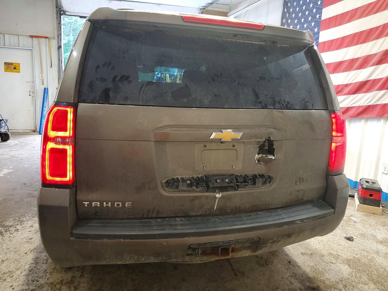 2015 Chevrolet Tahoe K1500 Lt Brown vin: 1GNSKBKC1FR640526