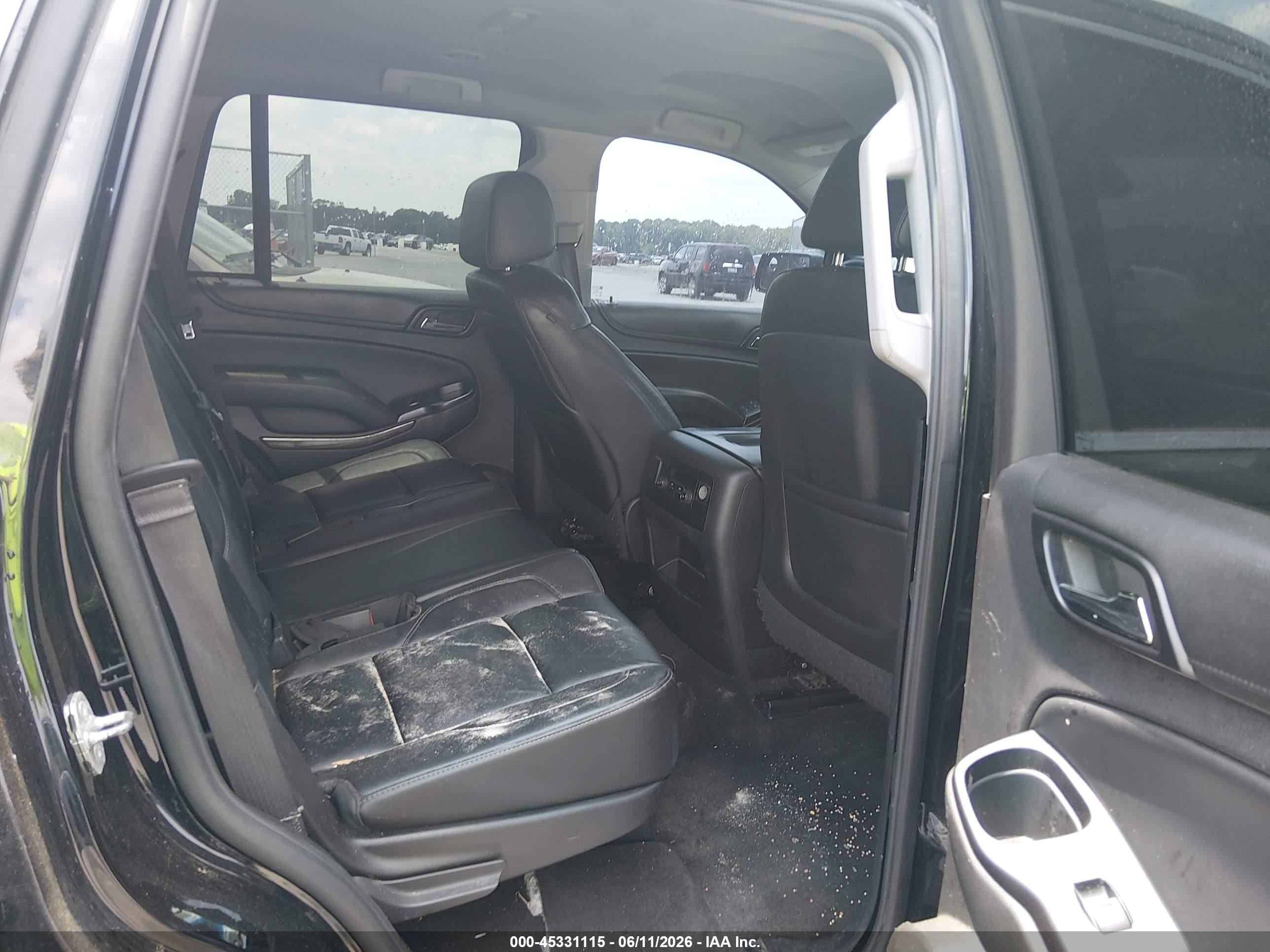 2015 Chevrolet Tahoe Lt Black vin: 1GNSKBKC1FR651820