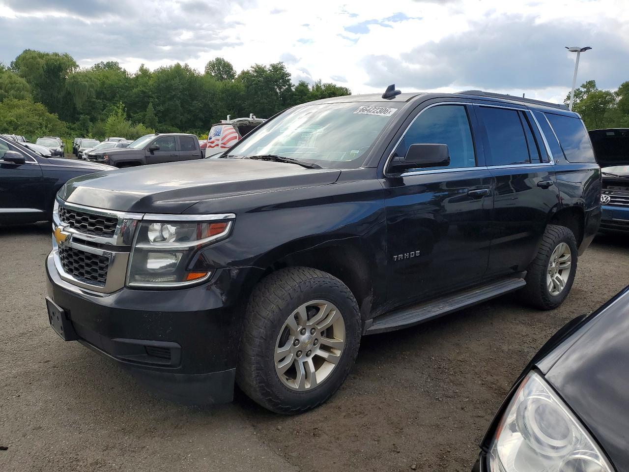 2015 Chevrolet Tahoe K1500 Lt Черный vin: 1GNSKBKC1FR663823