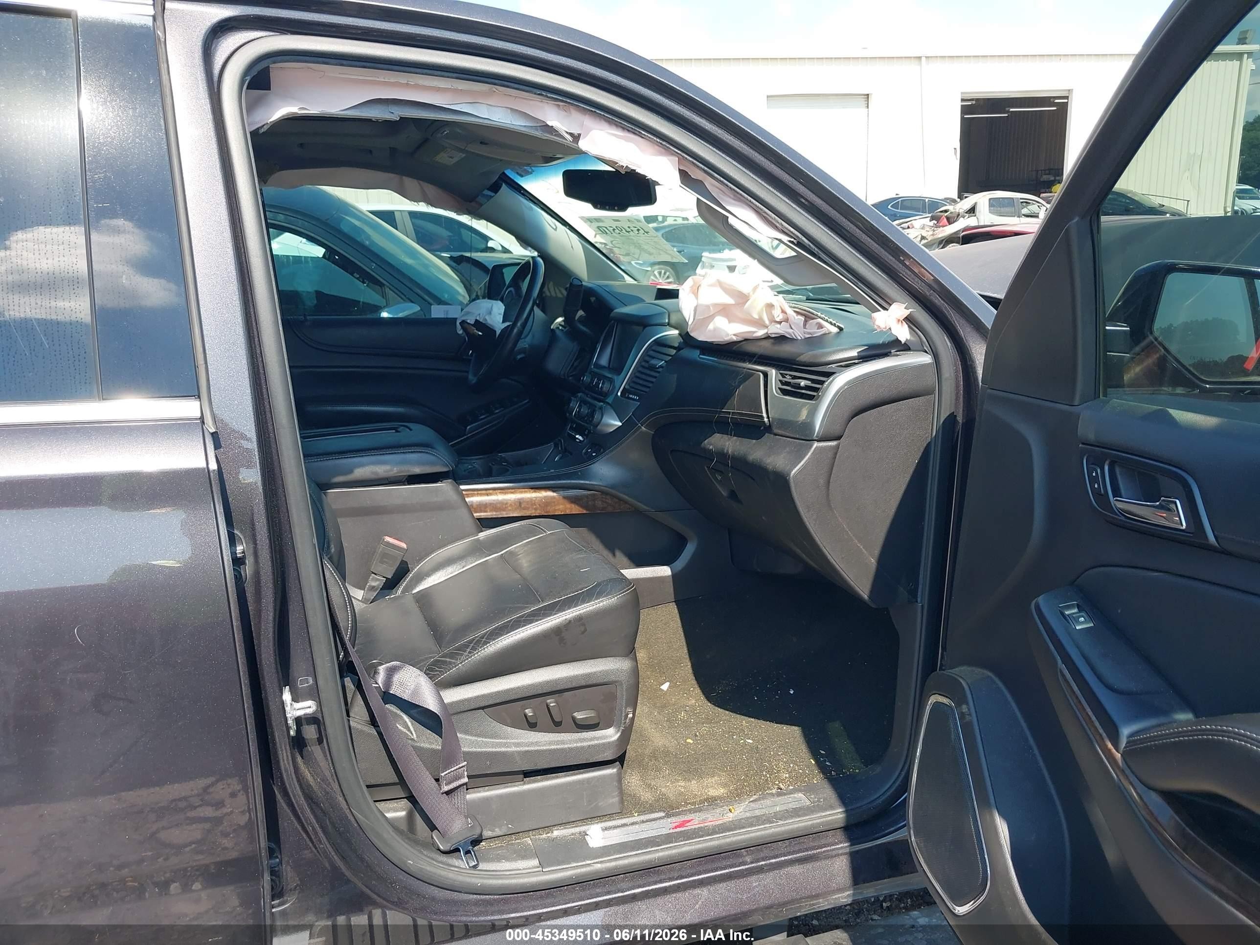 2015 Chevrolet Tahoe Lt Black vin: 1GNSKBKC1FR667225