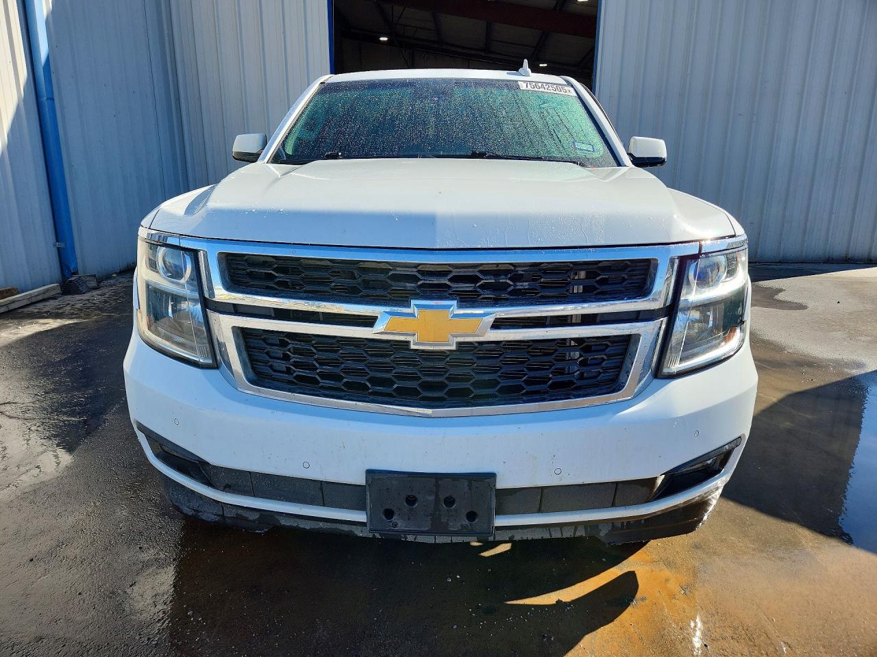 2015 Chevrolet Tahoe K1500 Lt White vin: 1GNSKBKC1FR731165