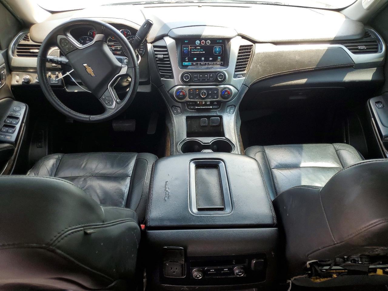 2015 Chevrolet Tahoe K1500 Lt Black vin: 1GNSKBKC2FR560152