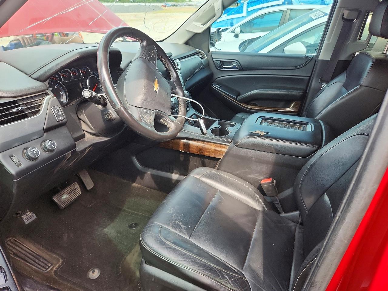 2015 Chevrolet Tahoe K1500 Lt Red vin: 1GNSKBKC2FR664575