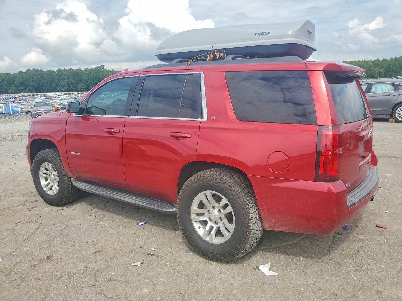 2015 Chevrolet Tahoe K1500 Lt Red vin: 1GNSKBKC2FR664575