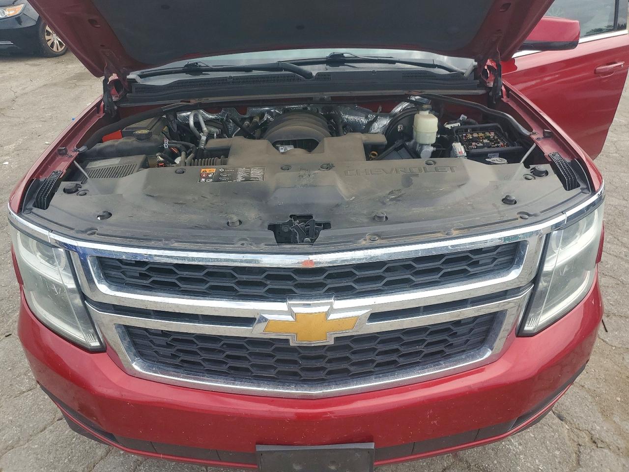 2015 Chevrolet Tahoe K1500 Lt Red vin: 1GNSKBKC2FR664575