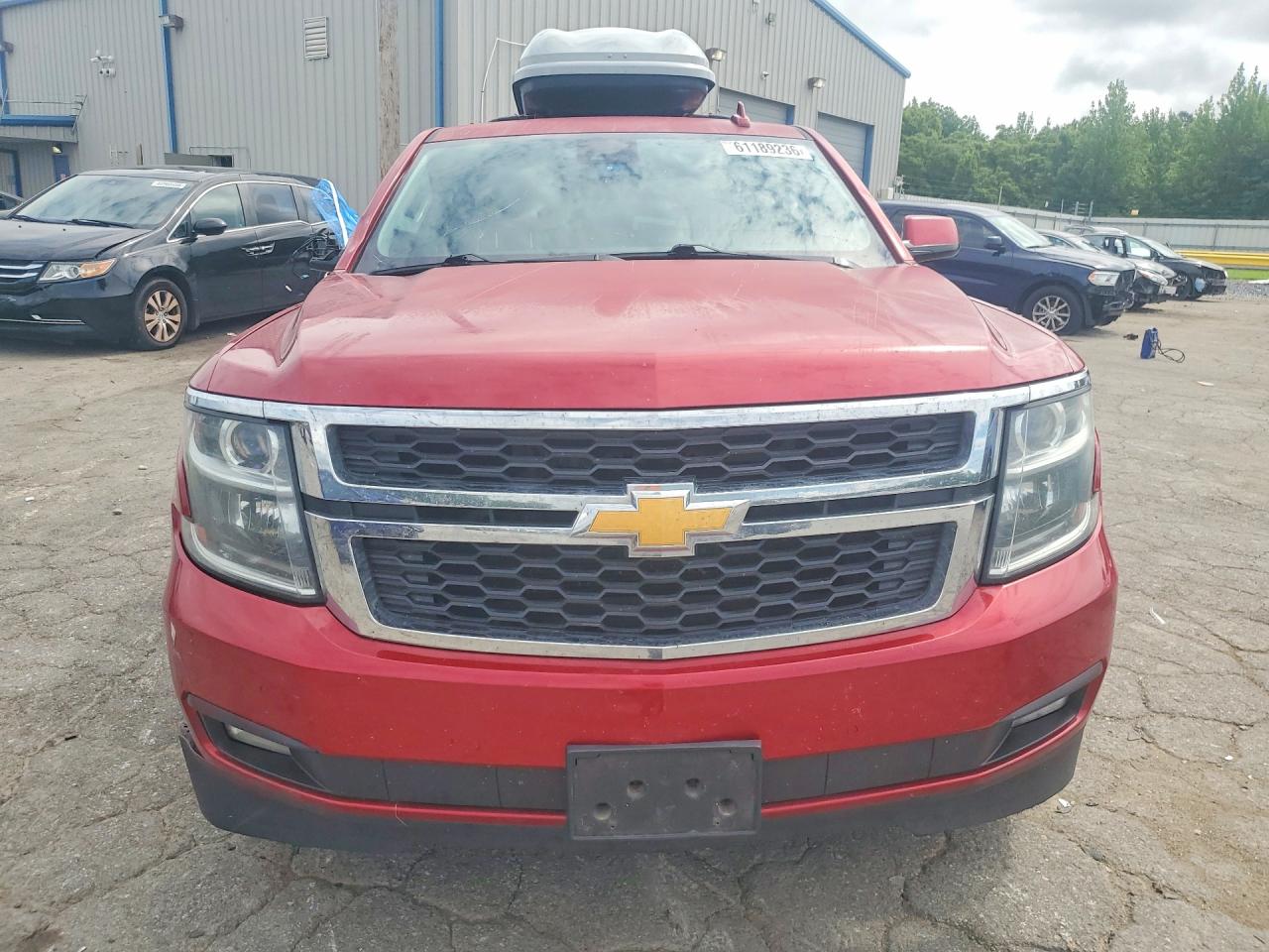 2015 Chevrolet Tahoe K1500 Lt Red vin: 1GNSKBKC2FR664575