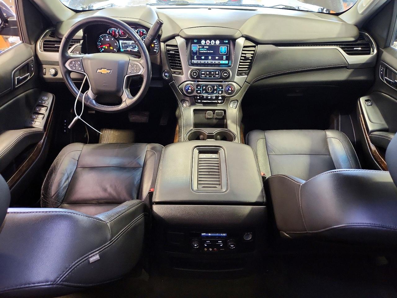 2015 Chevrolet Tahoe K1500 Lt Gray vin: 1GNSKBKC2FR726475