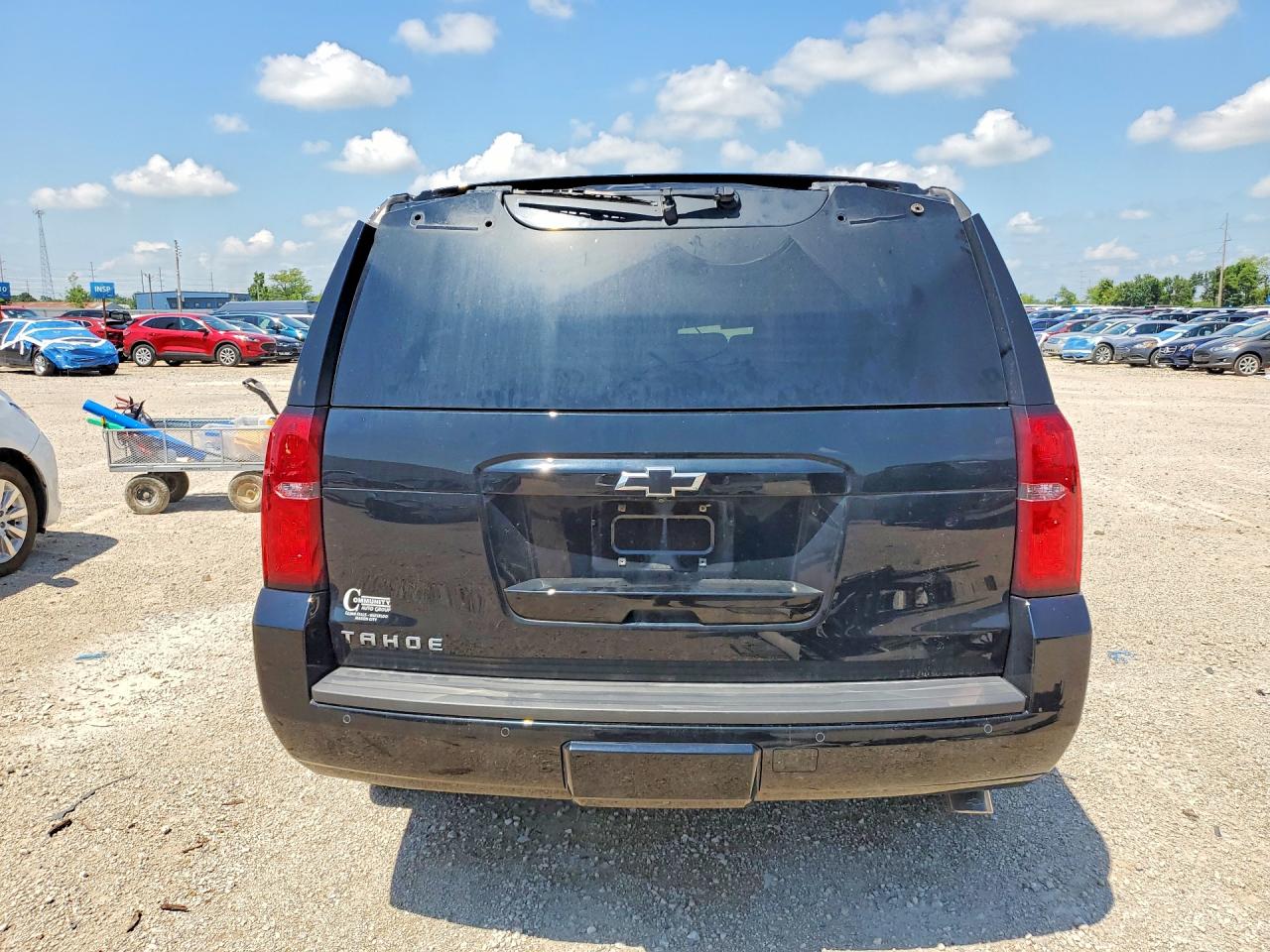 2019 Chevrolet Tahoe K1500 Lt Black vin: 1GNSKBKC2KR185275