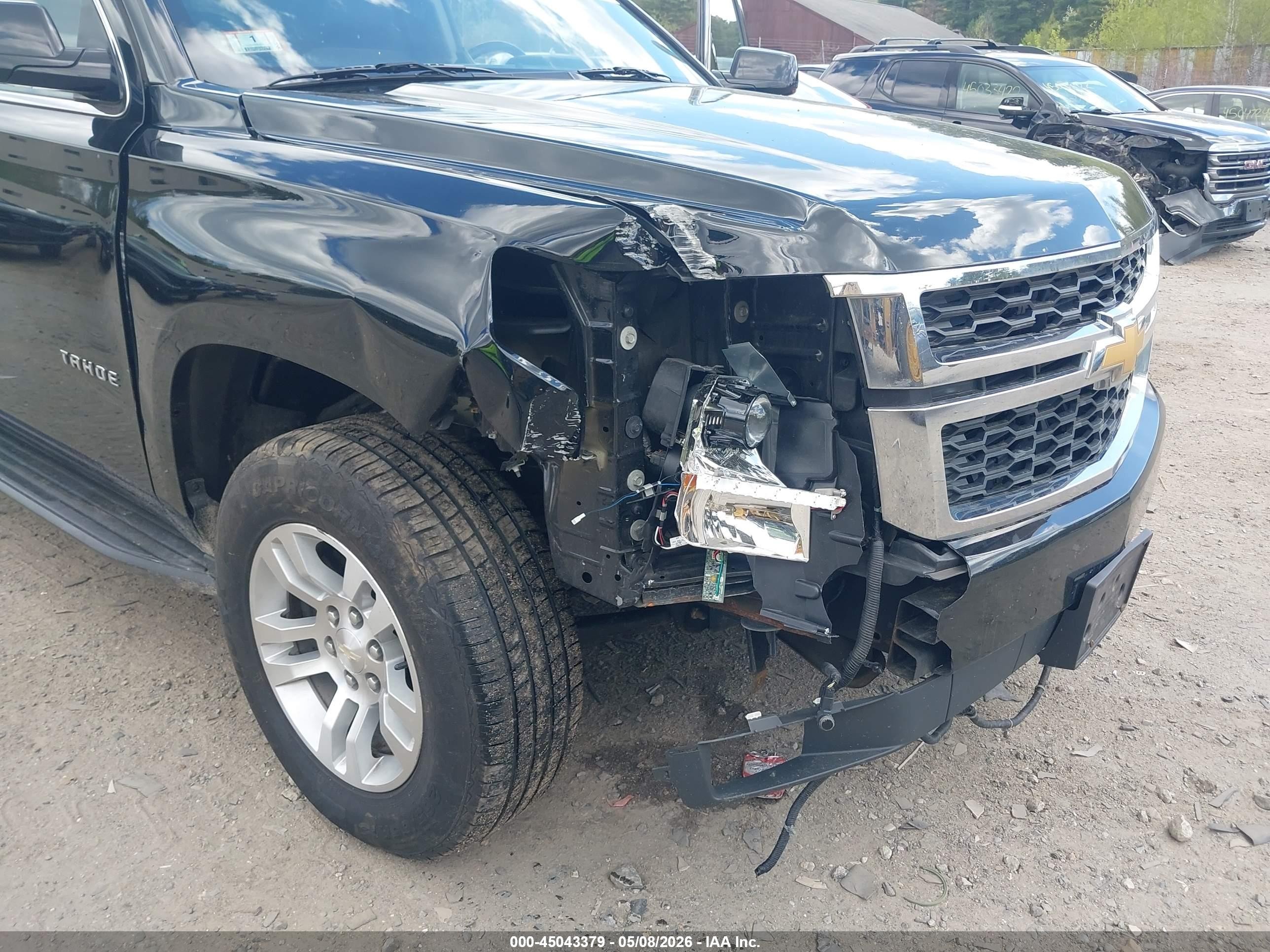 2019 Chevrolet Tahoe Lt Black vin: 1GNSKBKC2KR266714