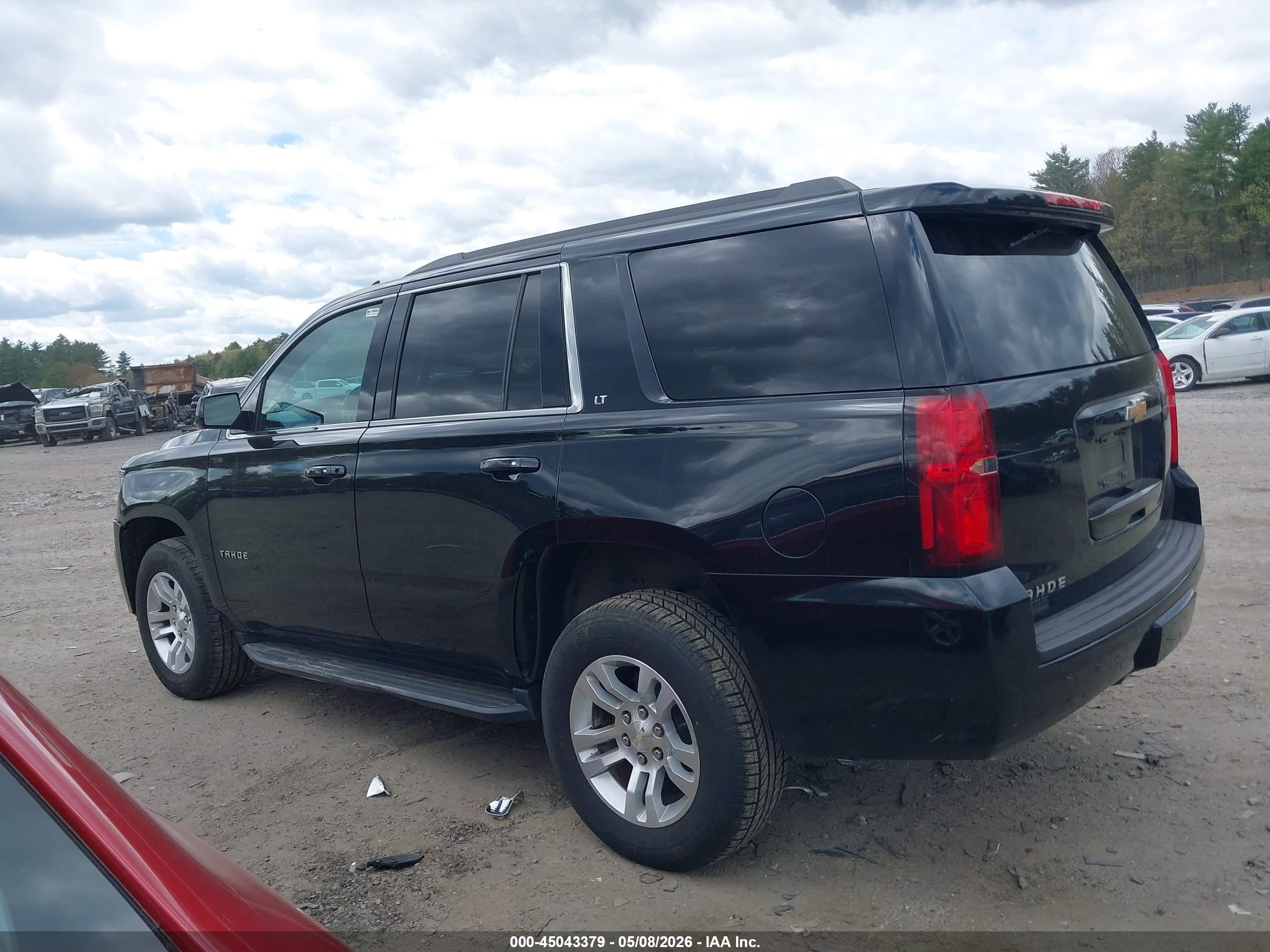 2019 Chevrolet Tahoe Lt Black vin: 1GNSKBKC2KR266714