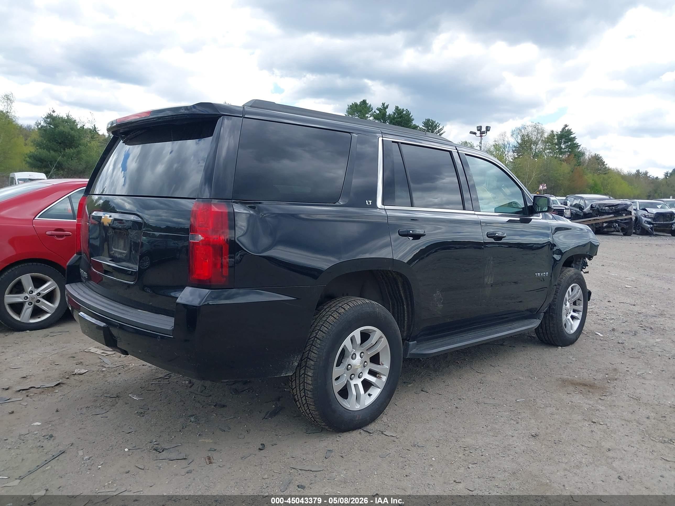 2019 Chevrolet Tahoe Lt Black vin: 1GNSKBKC2KR266714