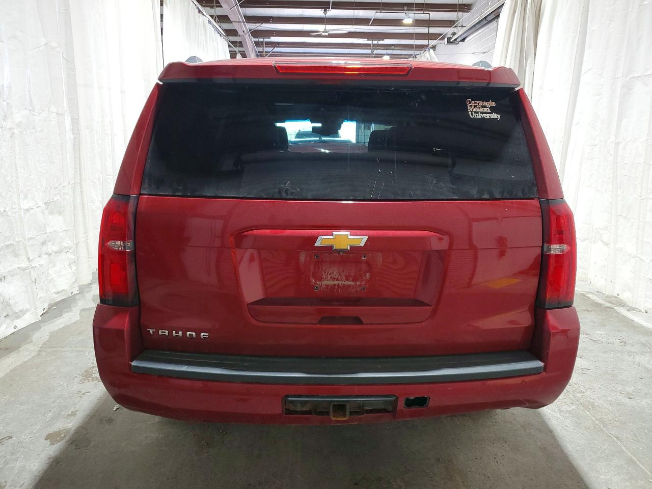 2015 Chevrolet Tahoe K1500 Lt Red vin: 1GNSKBKC3FR101941