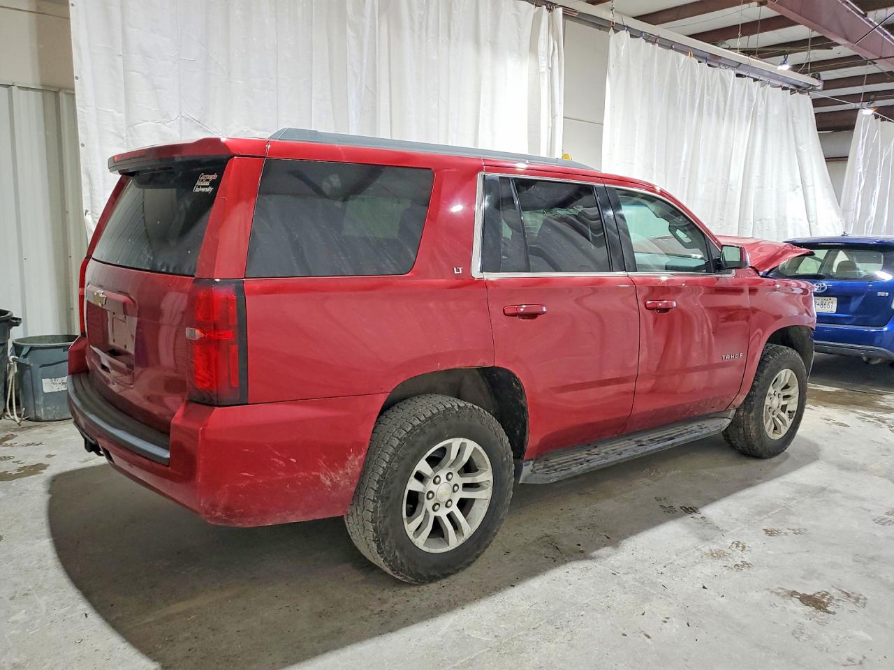 2015 Chevrolet Tahoe K1500 Lt Red vin: 1GNSKBKC3FR101941