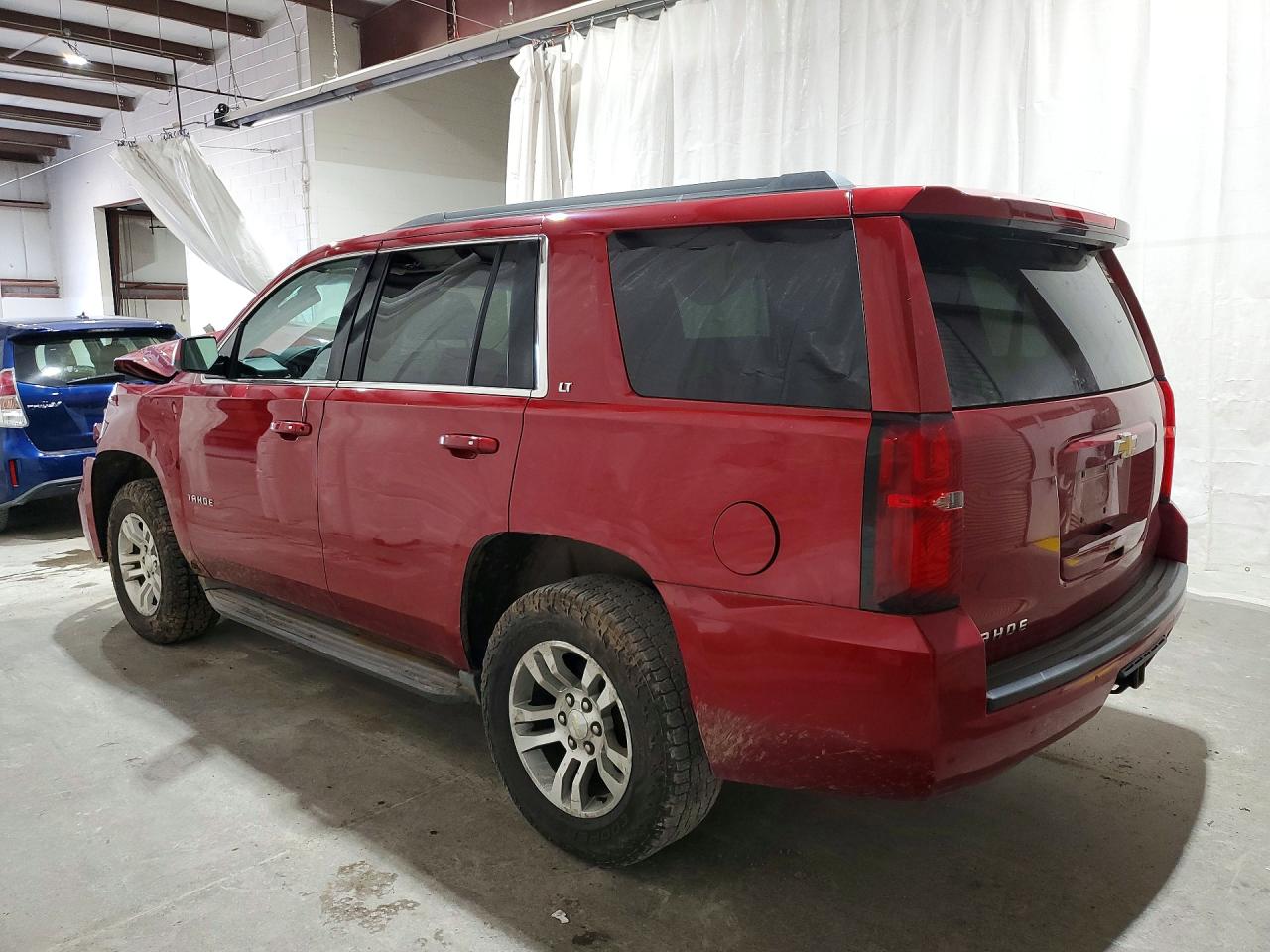 2015 Chevrolet Tahoe K1500 Lt Red vin: 1GNSKBKC3FR101941