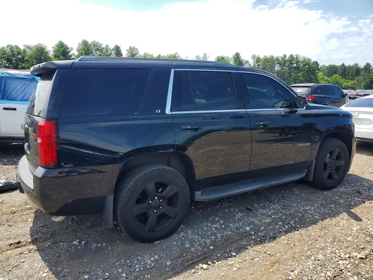 2015 Chevrolet Tahoe K1500 Lt Черный vin: 1GNSKBKC3FR617958