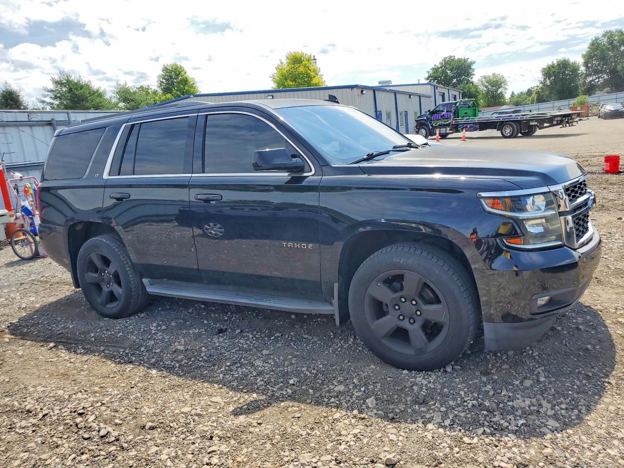 2015 Chevrolet Tahoe K1500 Lt Черный vin: 1GNSKBKC3FR617958