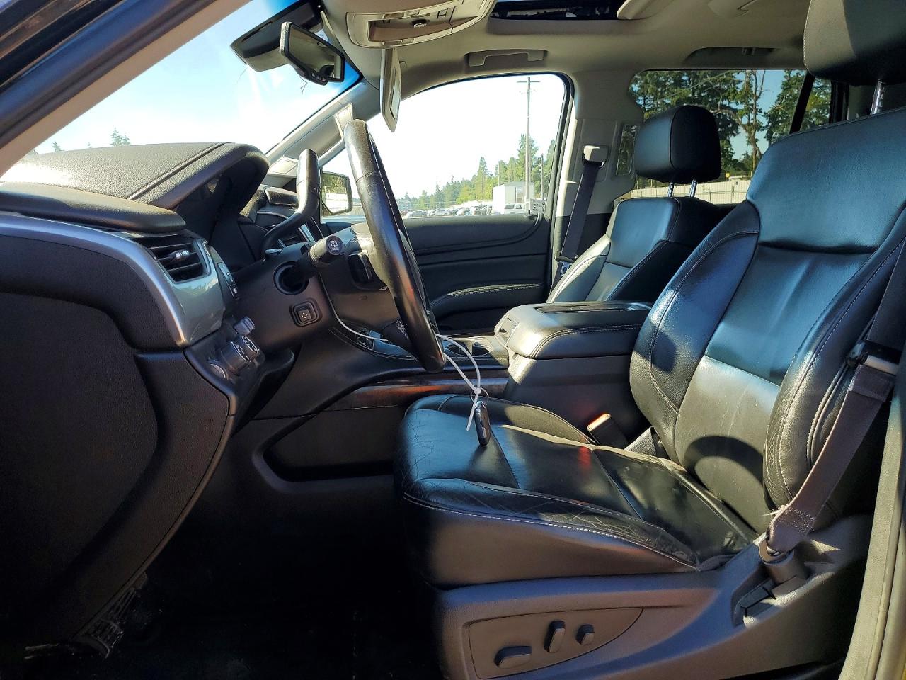 2015 Chevrolet Tahoe K1500 Lt Black vin: 1GNSKBKC4FR214538