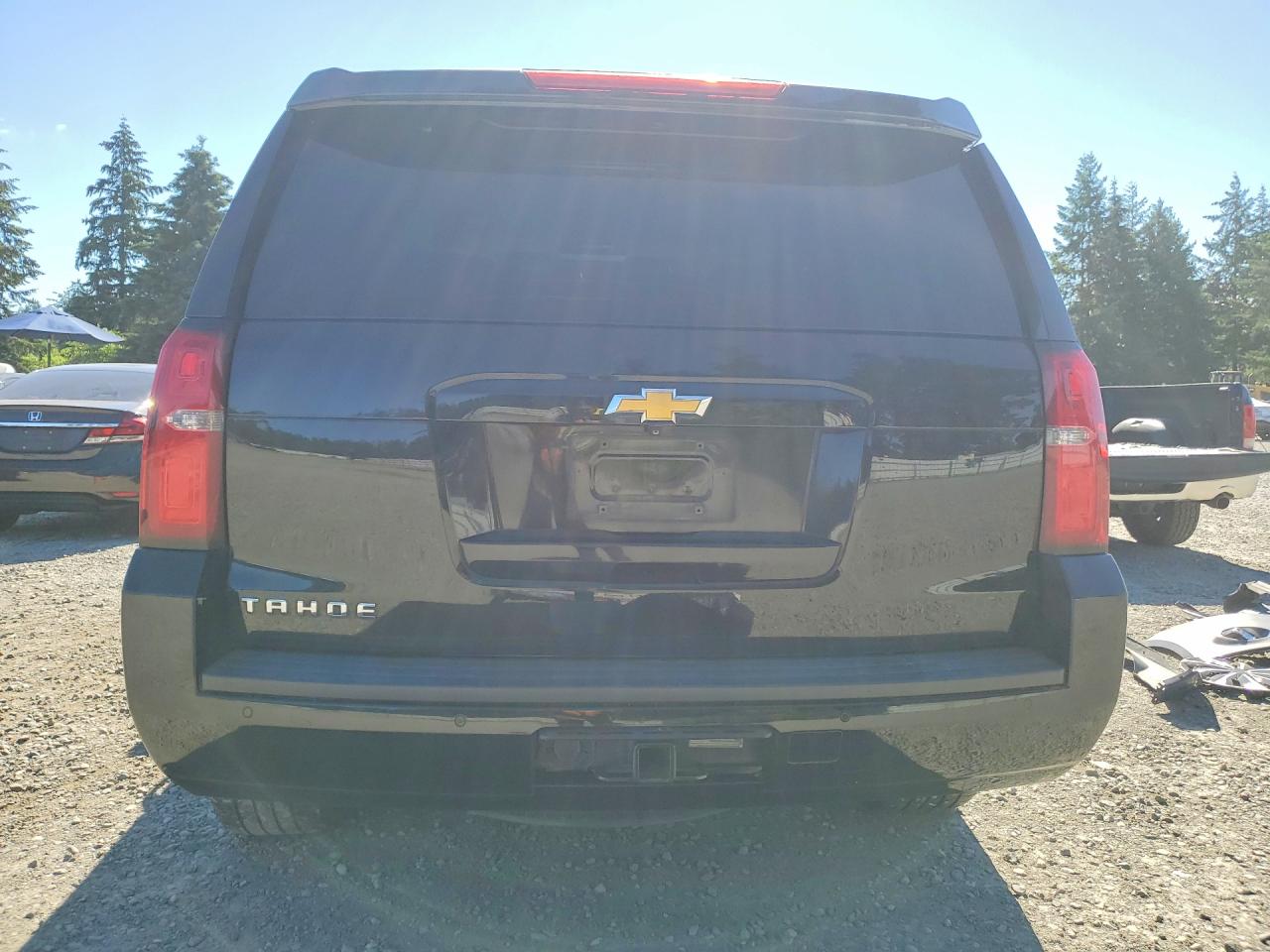 2015 Chevrolet Tahoe K1500 Lt Black vin: 1GNSKBKC4FR214538
