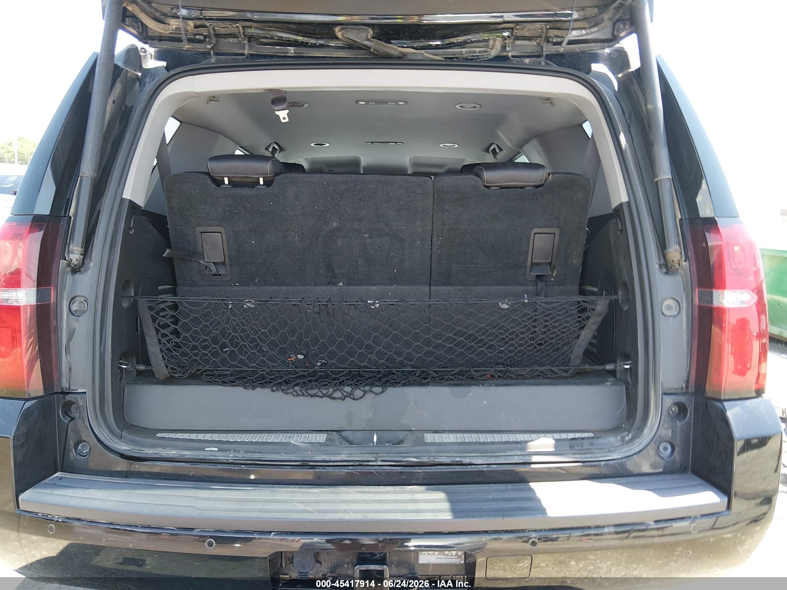 2015 Chevrolet Tahoe Lt Black vin: 1GNSKBKC4FR613143