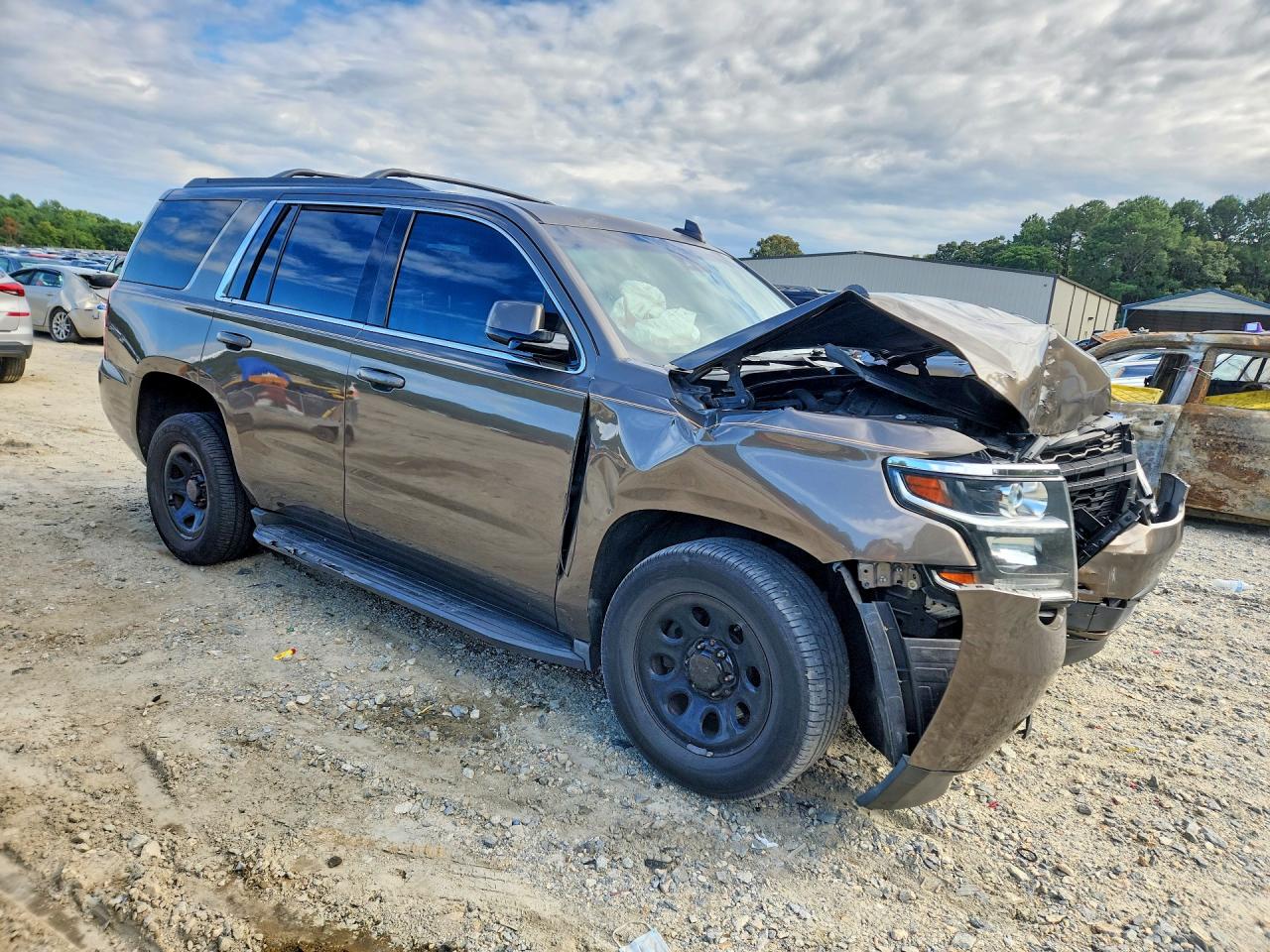 2015 Chevrolet Tahoe K1500 Lt Серый vin: 1GNSKBKC4FR653397