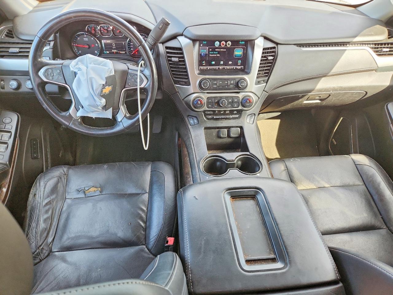 2015 Chevrolet Tahoe K1500 Lt Charcoal vin: 1GNSKBKC4FR702355