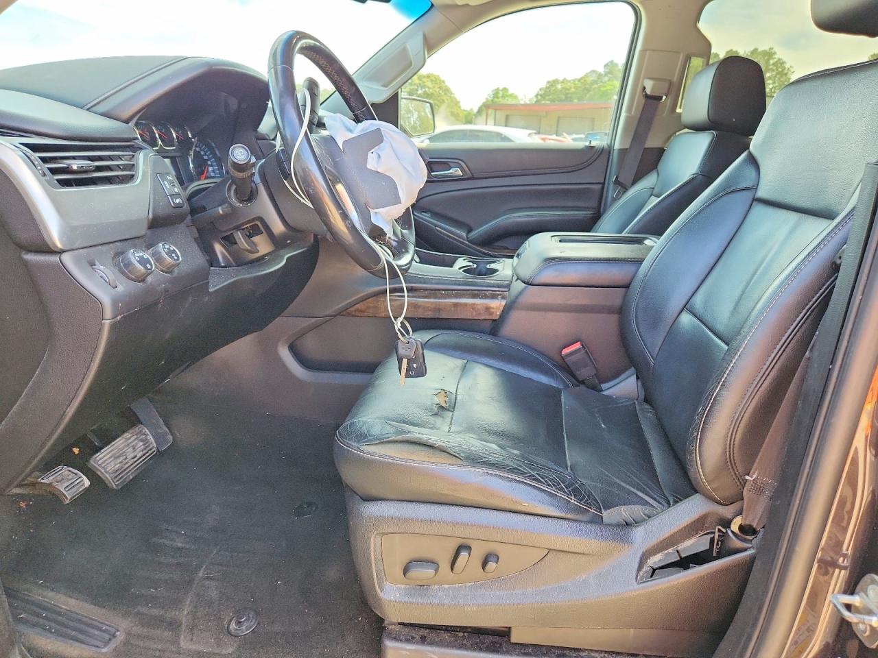 2015 Chevrolet Tahoe K1500 Lt Charcoal vin: 1GNSKBKC4FR702355