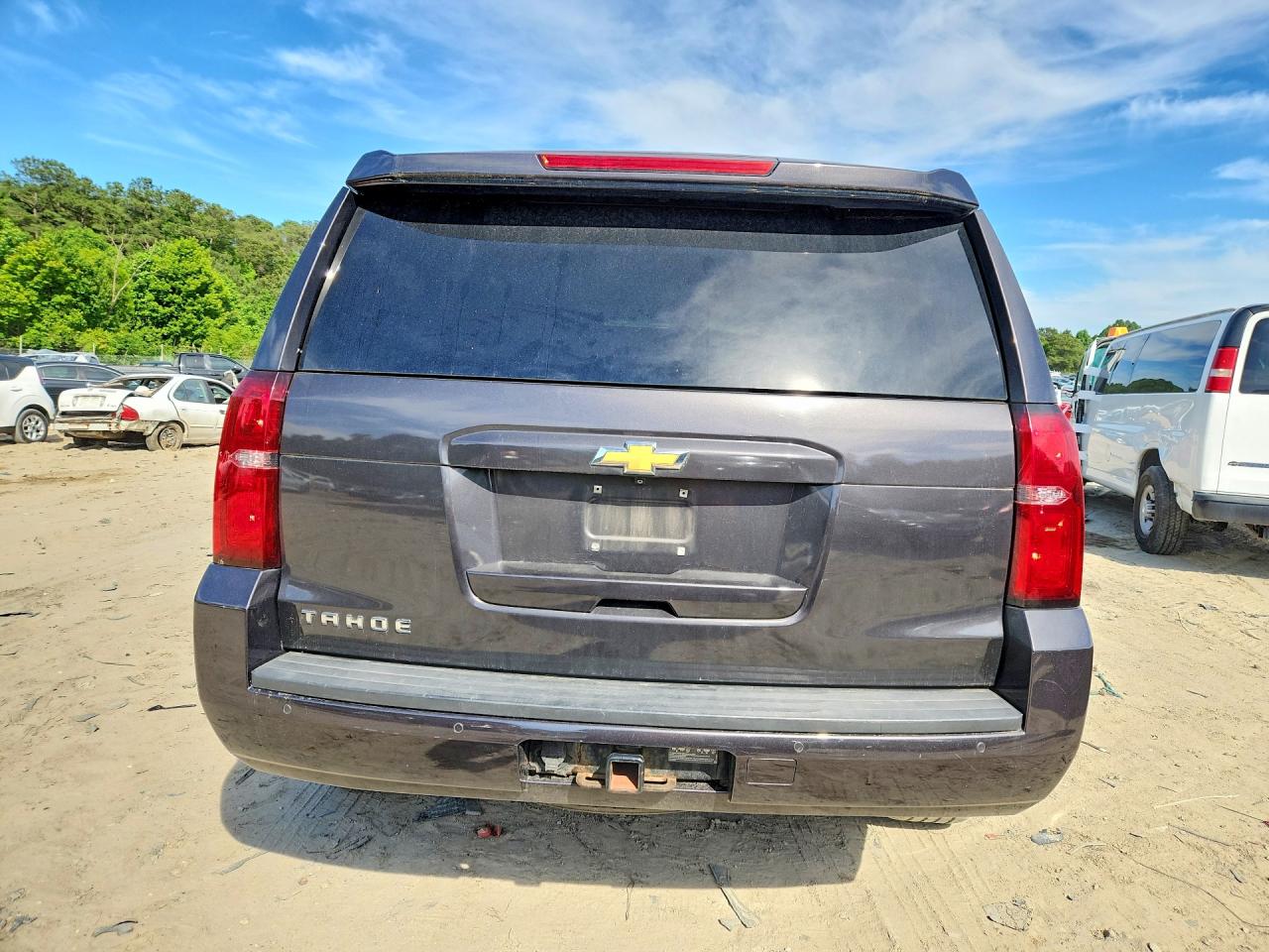 2015 Chevrolet Tahoe K1500 Lt Charcoal vin: 1GNSKBKC4FR702355