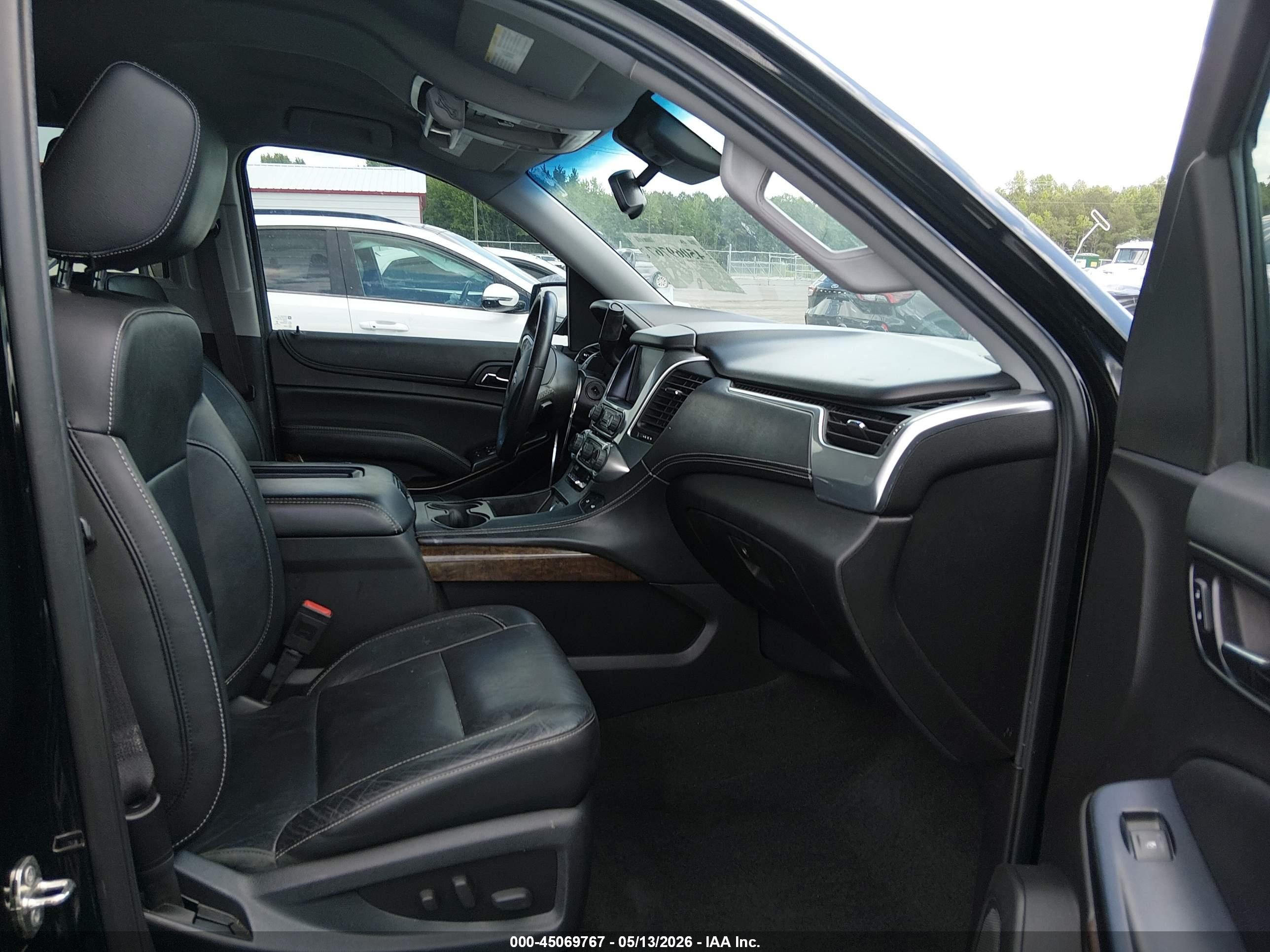 2015 Chevrolet Tahoe Lt Black vin: 1GNSKBKC4FR709242