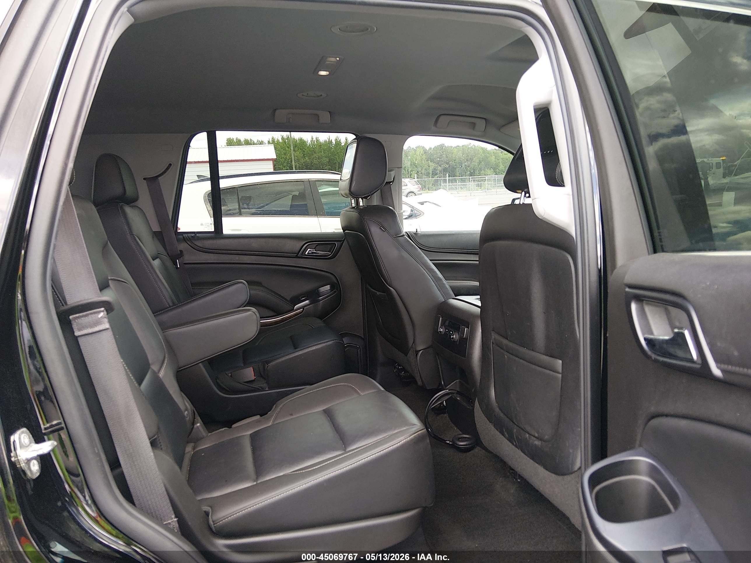 2015 Chevrolet Tahoe Lt Black vin: 1GNSKBKC4FR709242