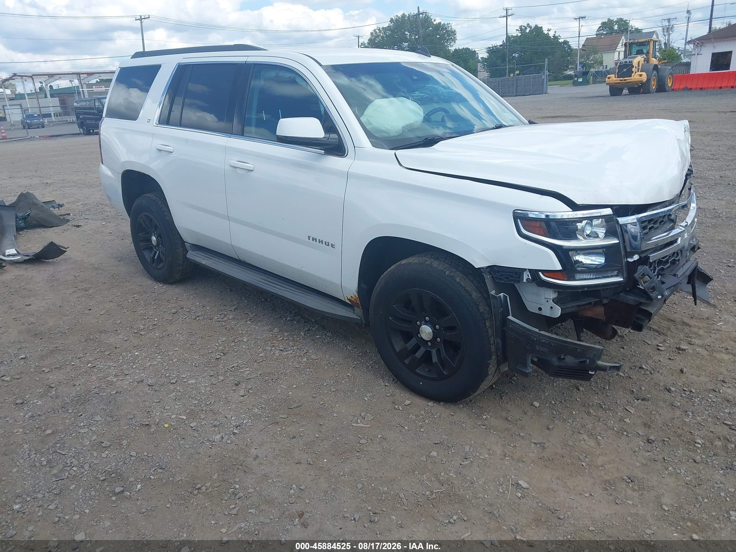 2015 Chevrolet Tahoe Lt Белый vin: 1GNSKBKC5FR104503