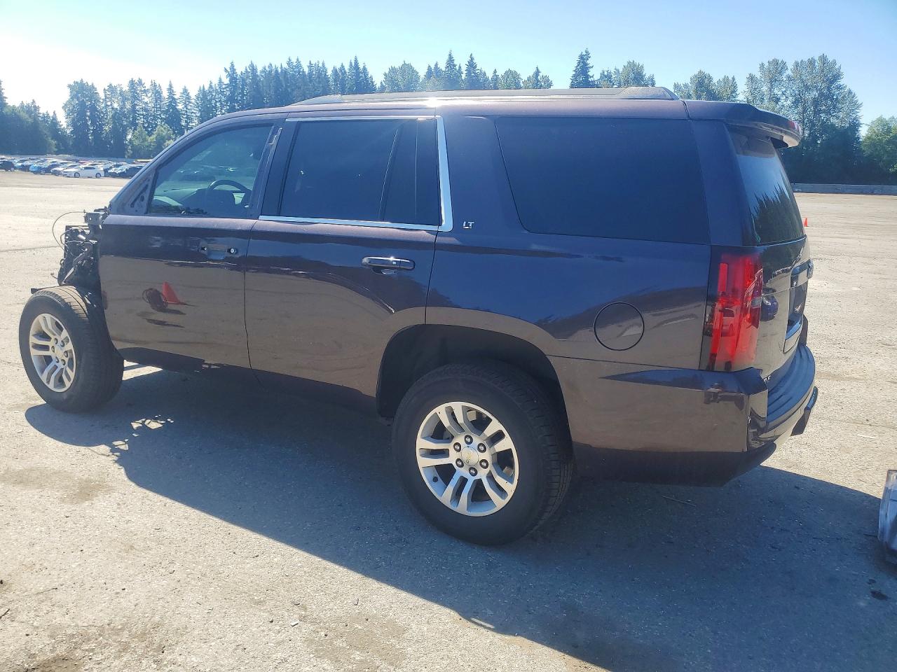 2015 Chevrolet Tahoe K1500 Lt Фиолетовый vin: 1GNSKBKC5FR118188
