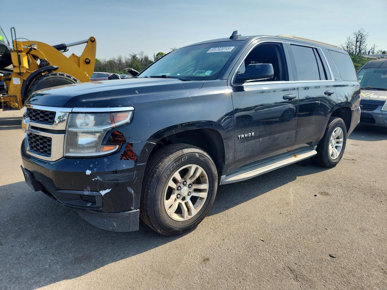 2015 Chevrolet Tahoe K1500 Lt Black vin: 1GNSKBKC5FR613989