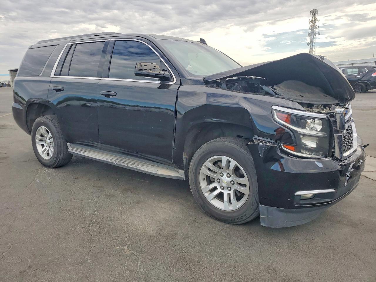 2015 Chevrolet Tahoe K1500 Lt Black vin: 1GNSKBKC5FR710321