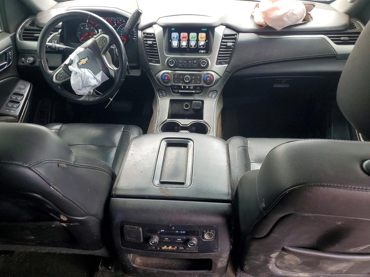 2015 Chevrolet Tahoe K1500 Lt Black vin: 1GNSKBKC5FR710321