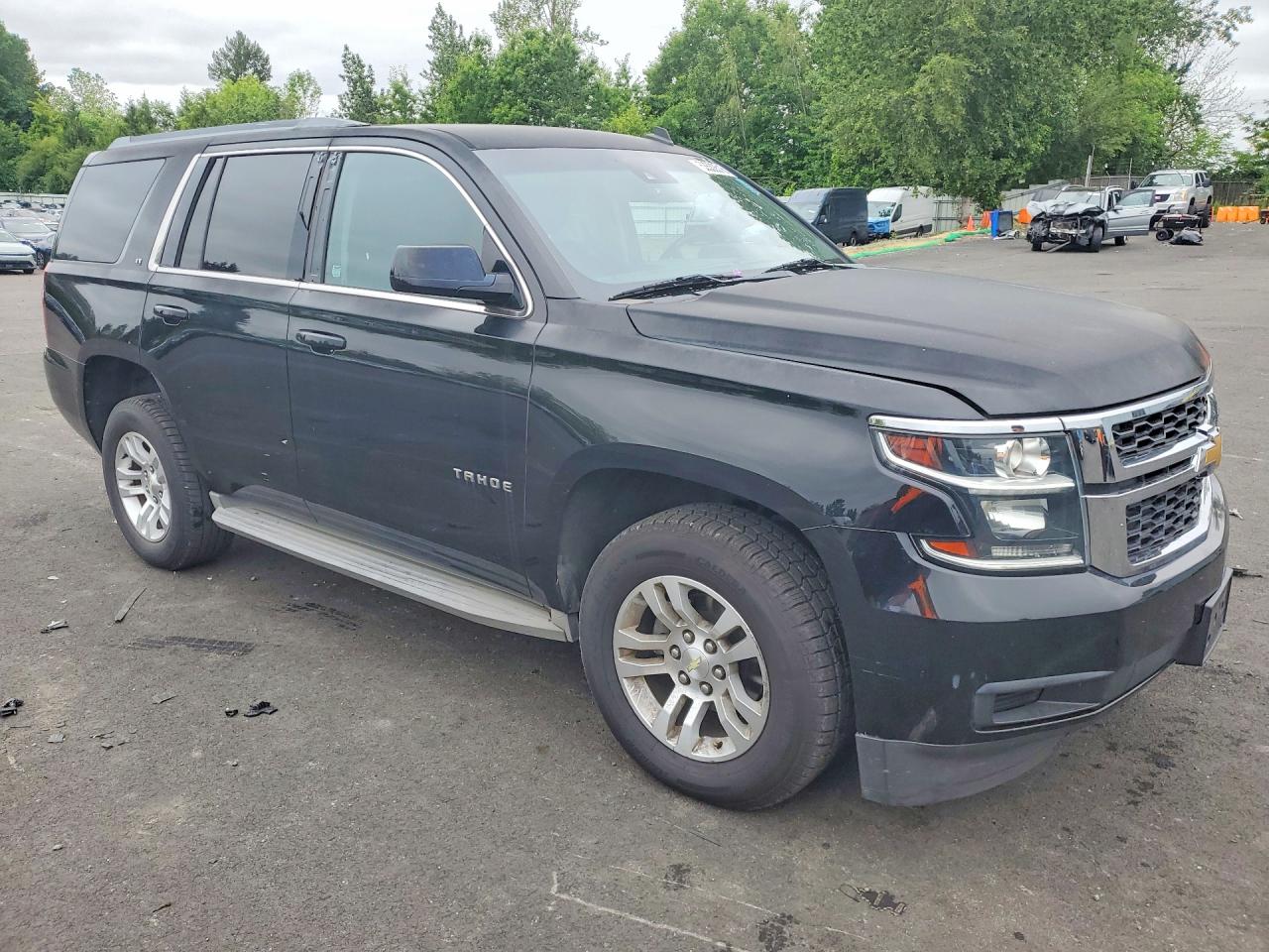 2015 Chevrolet Tahoe K1500 Lt Black vin: 1GNSKBKC6FR184538