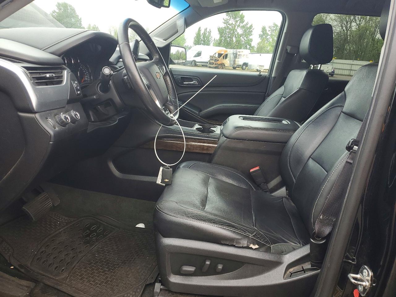 2015 Chevrolet Tahoe K1500 Lt Black vin: 1GNSKBKC6FR184538